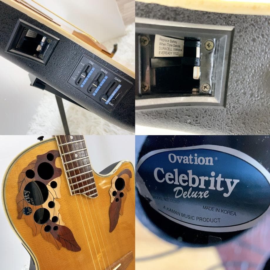 OVATION CELEBRITY CC257 エレアコギター オベーション - メルカリ