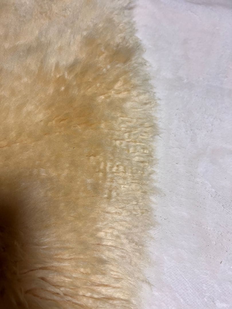 高級 ラムスキン ムートン ラグ 100%天然毛 大きいサイズ