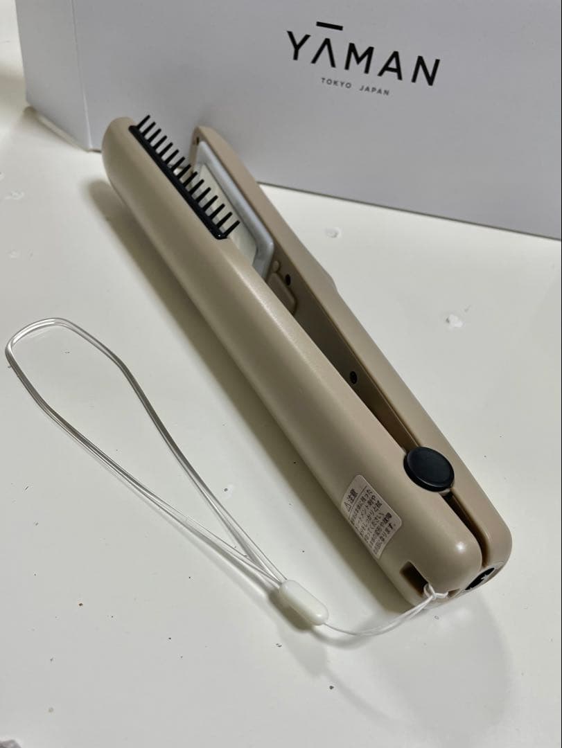 YAMAN HC-21 シャイプロ　ベージュ 楽天市場】超音波 アイロン トリートメント ヘアアイロン 【ヤーマン