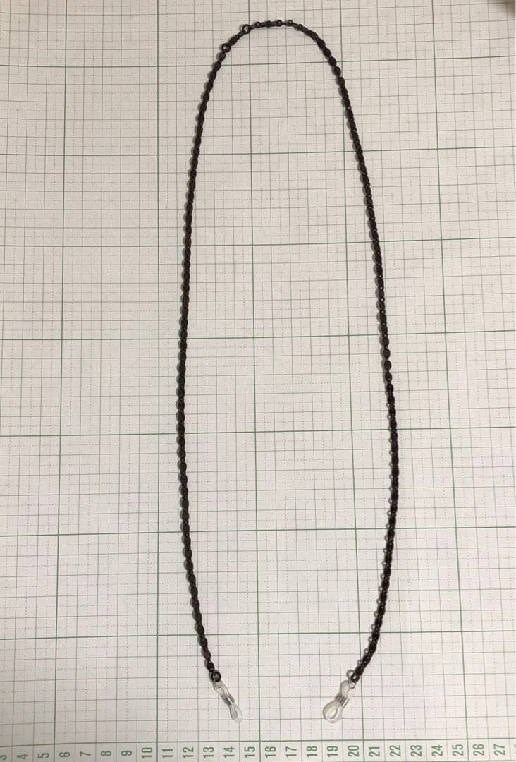 べっ甲　黒甲　メガネチェーン 茨布メガネチェーン - 江戸鼈甲屋｜べっ甲のアクセサリー販売・修理