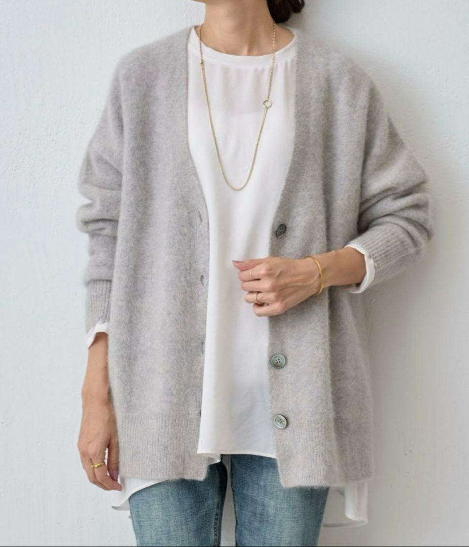 BEARDSLEY ビアズリー FOXウールカーディガン BEARDSLEY（ビアズリー）の「FOXウールカーディガン（カーディガン