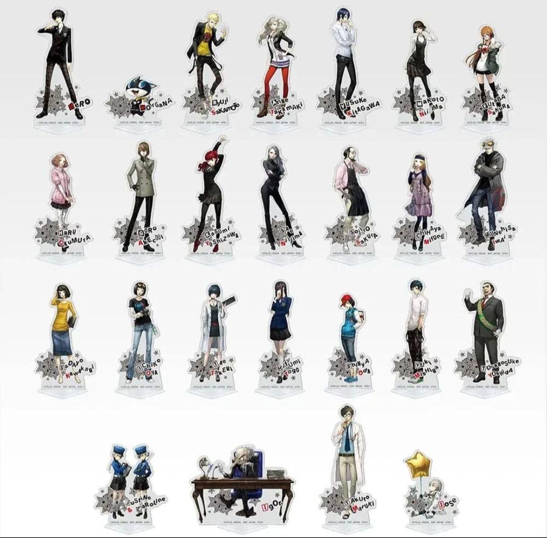 ペルソナ5 ザ・ロイヤル 一番くじ F賞 アクリルスタンド セミコンプ