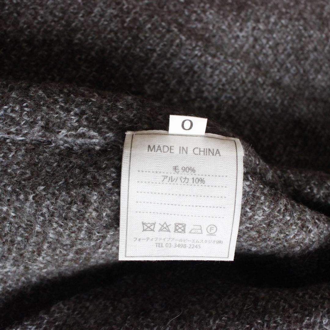 新品タグ付き】45R ツイルKNIT PEA JACKET Fサイズ グレー - メルカリ