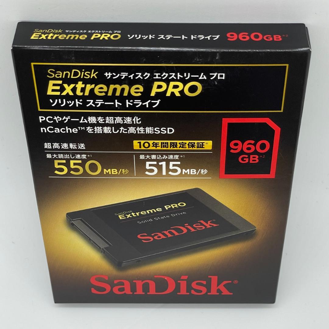 未開封 SanDisk Extreme PRO 960GB SSD (2) - メルカリ