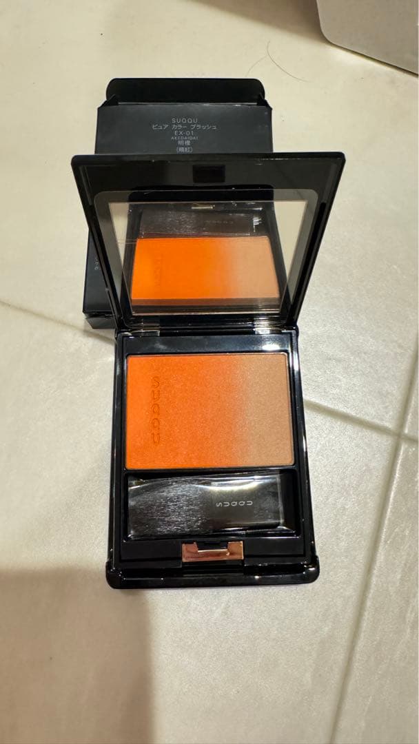 【新品】SUQQU ピュアカラーブラッシュ EX-01 AKEDAIDAI 明橙 SUQQU(スック) / ピュア カラー ブラッシュの公式商品情報｜美容