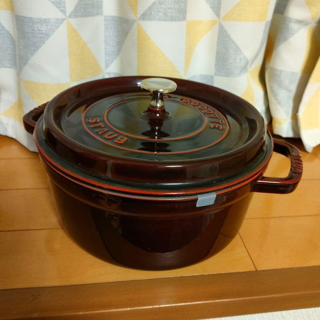 staub ココットラウンド グレナディンレッド 24cm Amazon.co.jp: staub ストウブ 「 ピコ ココット ラウンド
