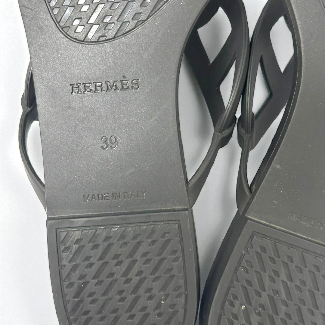 限定価格【極美品】HERMES エルメス エジェリ トングサンダル 39 袋付き