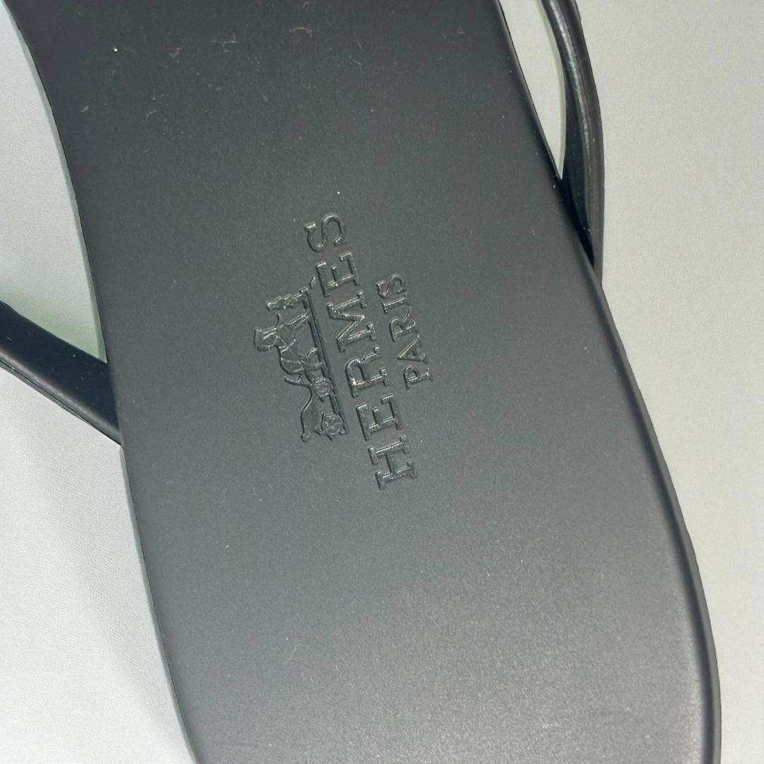 限定価格【極美品】HERMES エルメス エジェリ トングサンダル 39 袋付き