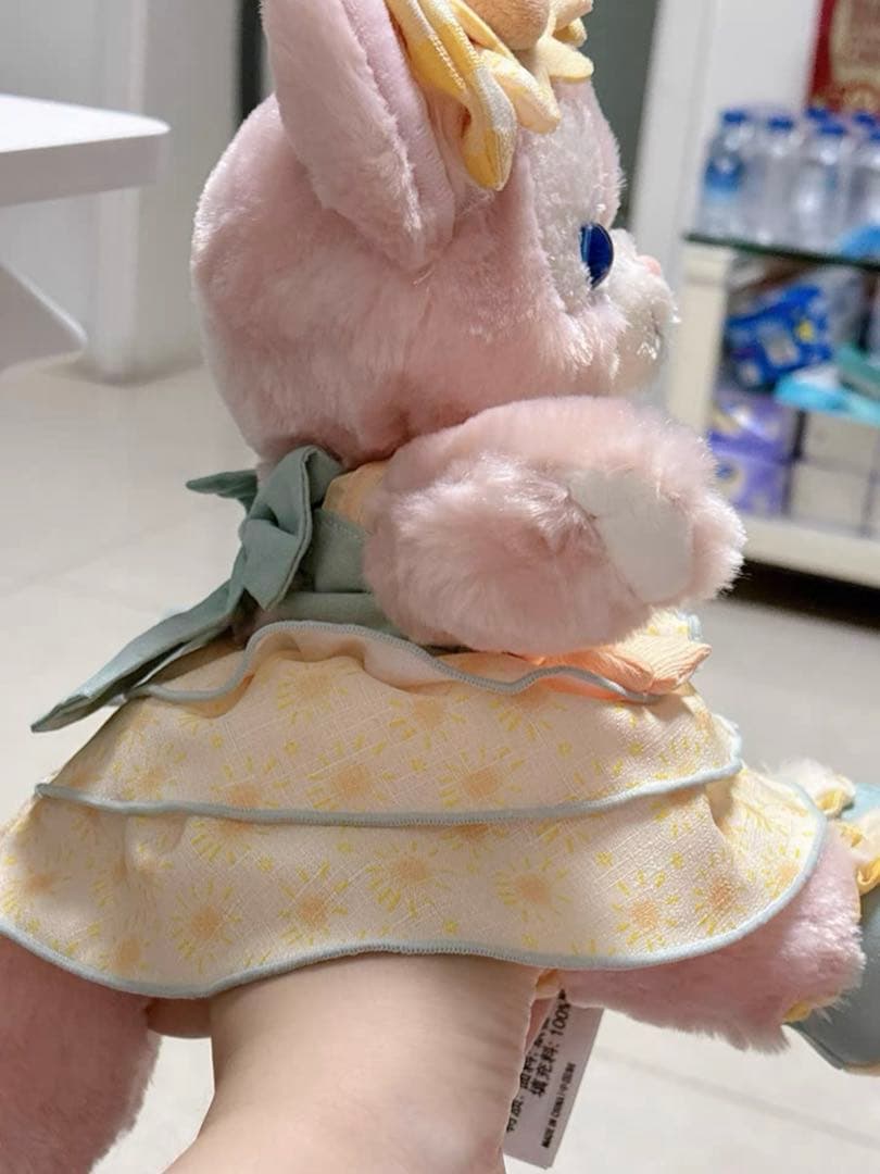 お顔厳選 上海ディズニー 虹 カラフル リーナベル ぬいぐるみss6845