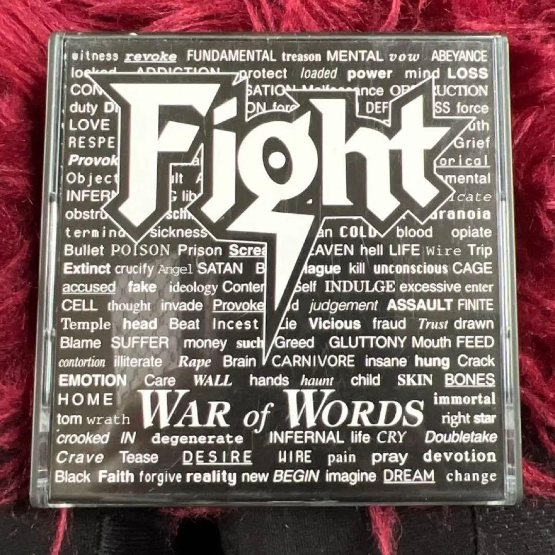 ※激レア※ FIGHT WAR OF WORDS MD MINI DISC Fight - War Of Words / A Small Deadly Space / Mutations - CD | MBM