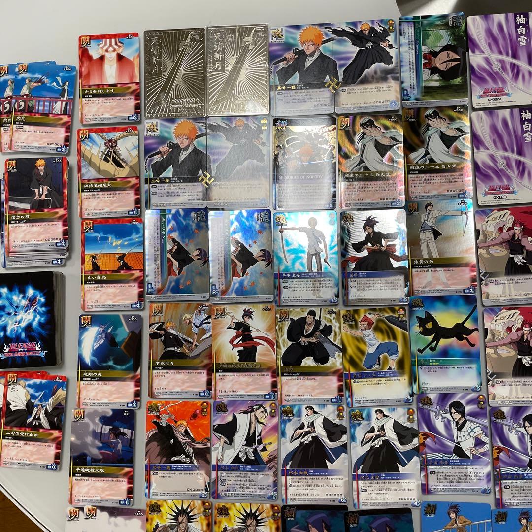 美品】BLEACH ブリーチ ソウルカード バトル 天鎖斬月 スリーブ カード
