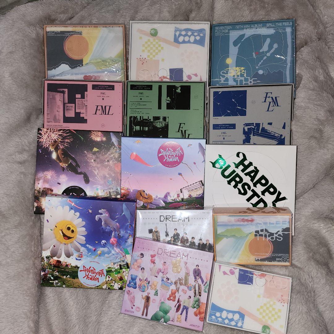 SEVENTEEN セブチ アルバム 12枚セット まとめ売り - メルカリ