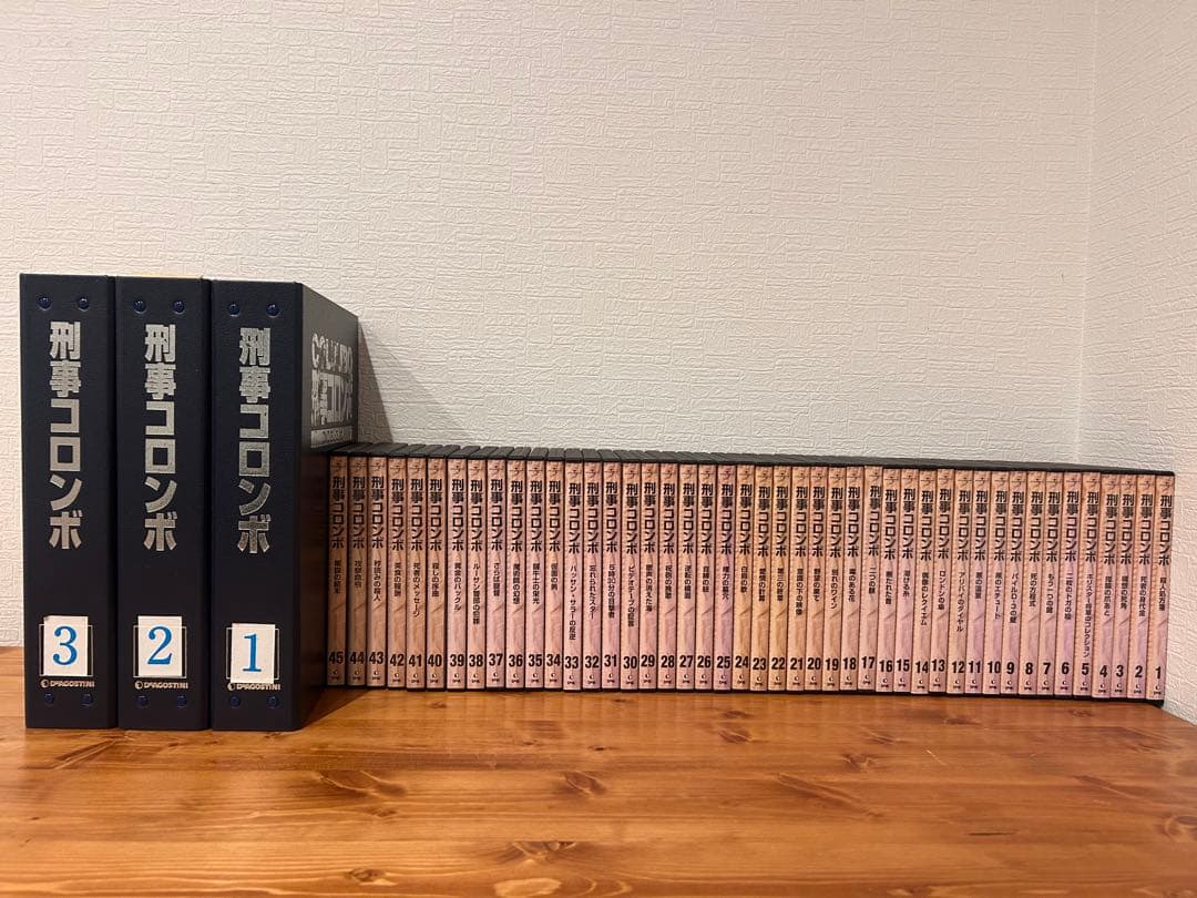 全45巻セット☆デアゴスティーニ 刑事コロンボ DVDコレクション バインダー付 全45巻セット デアゴスティーニ 刑事コロンボ DVDコレクション