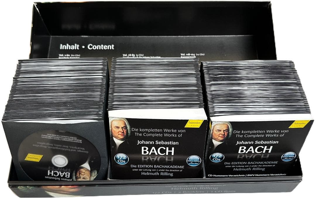 CD172枚組＞バッハ作品全集