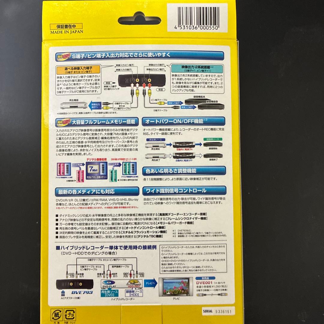 PROSPEG DVE793 デジタルビデオエディター