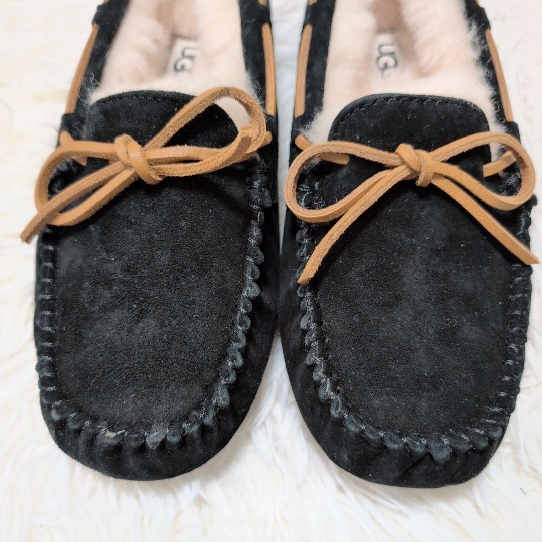 【未使用級】アグ ダコタ モカシン スリッポン ブラック 23.0cm