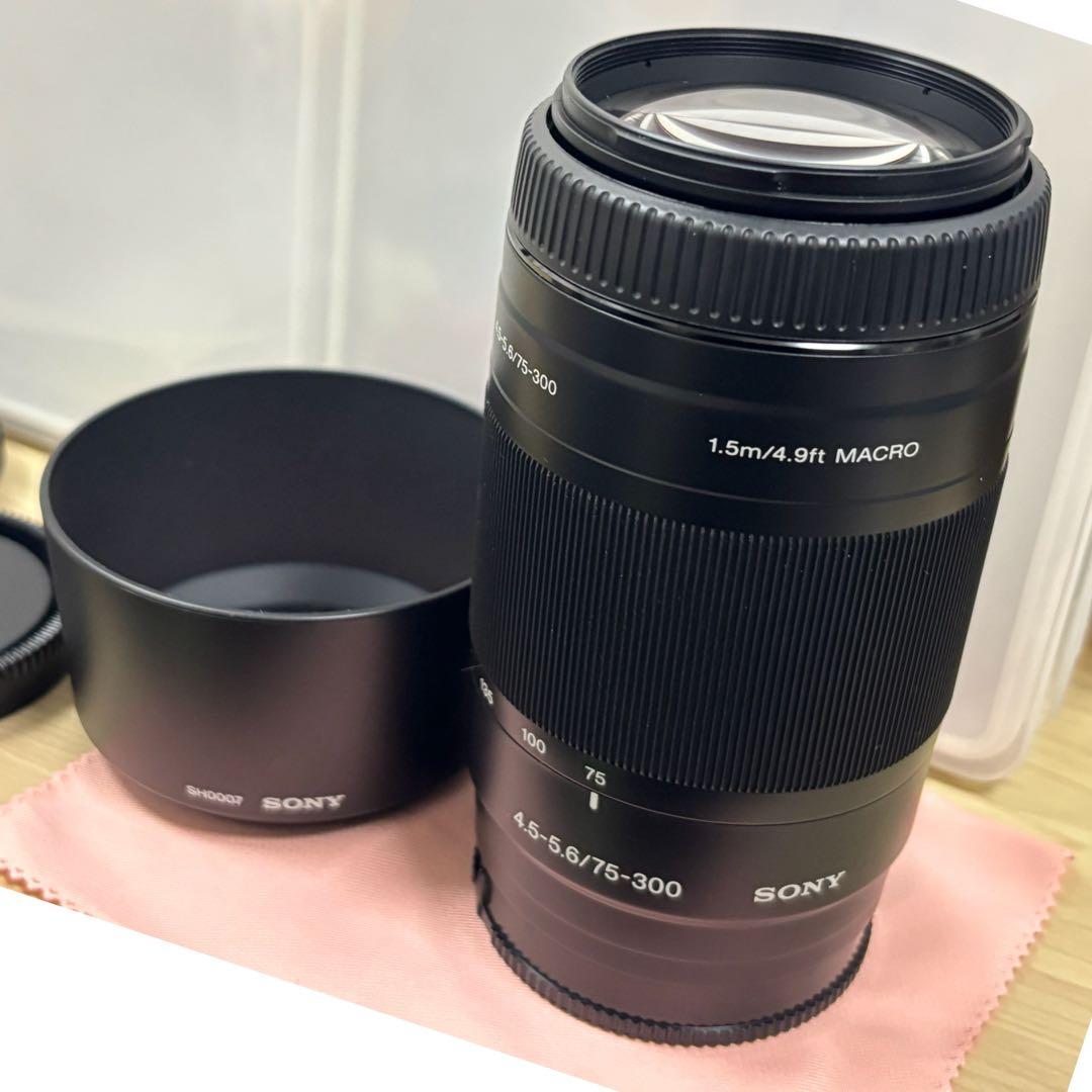 【未使用】SONY 純正 望遠レンズ75-300mm F4.5-5.6