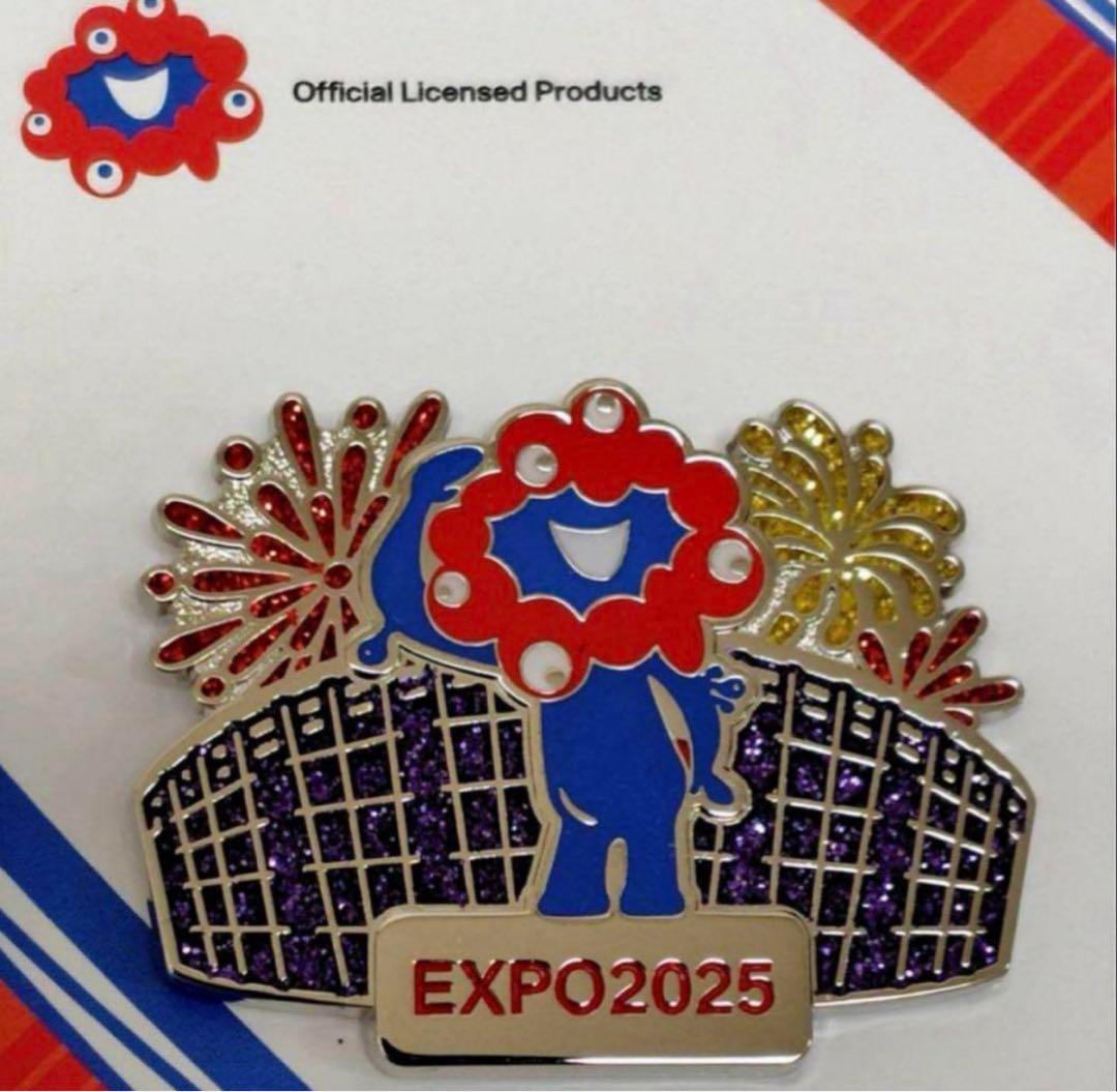 ミャクミャク ピンバッジ 大屋根リング 花火 大阪関西万博2025☆1点