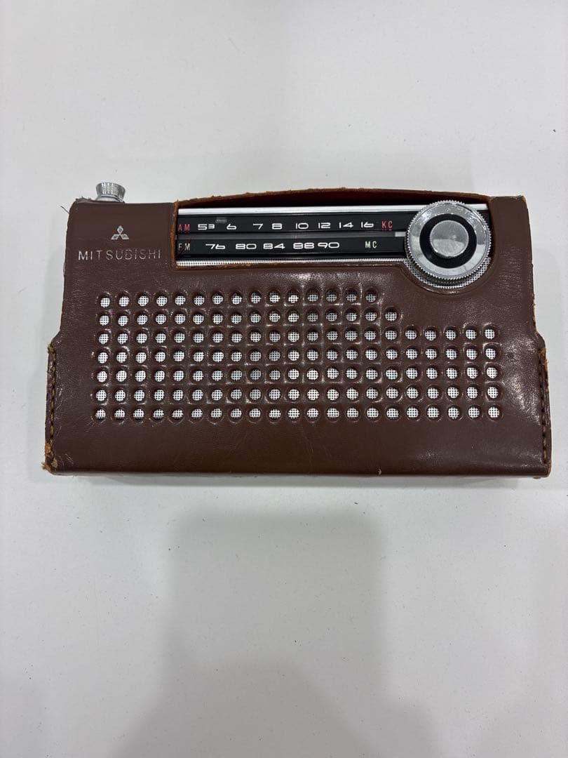 MITSUBISHI 三菱FM/AM 9トランジスラジオ FX-570動作品 - ラジオ