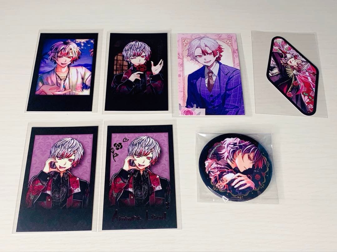 悪魔執事と黒い猫 あくねこ 4周年 箔押し 缶バッジ アモン 即購入