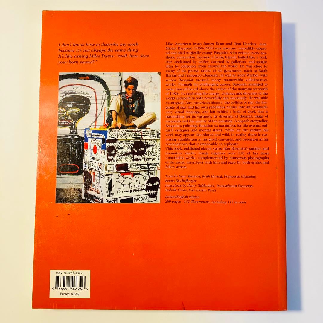 洋書 Basquiat アートブック CHARTA 142p 1999年 絶版 - メルカリ