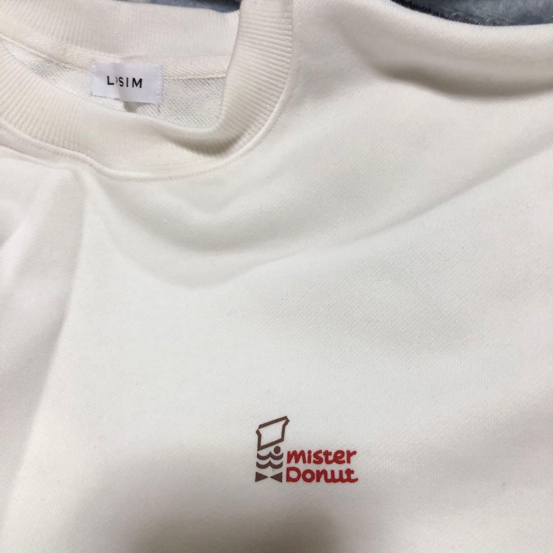 ち*ろ様 LEPSIM 【Mister Donut】フォトクルースウェット - メルカリ