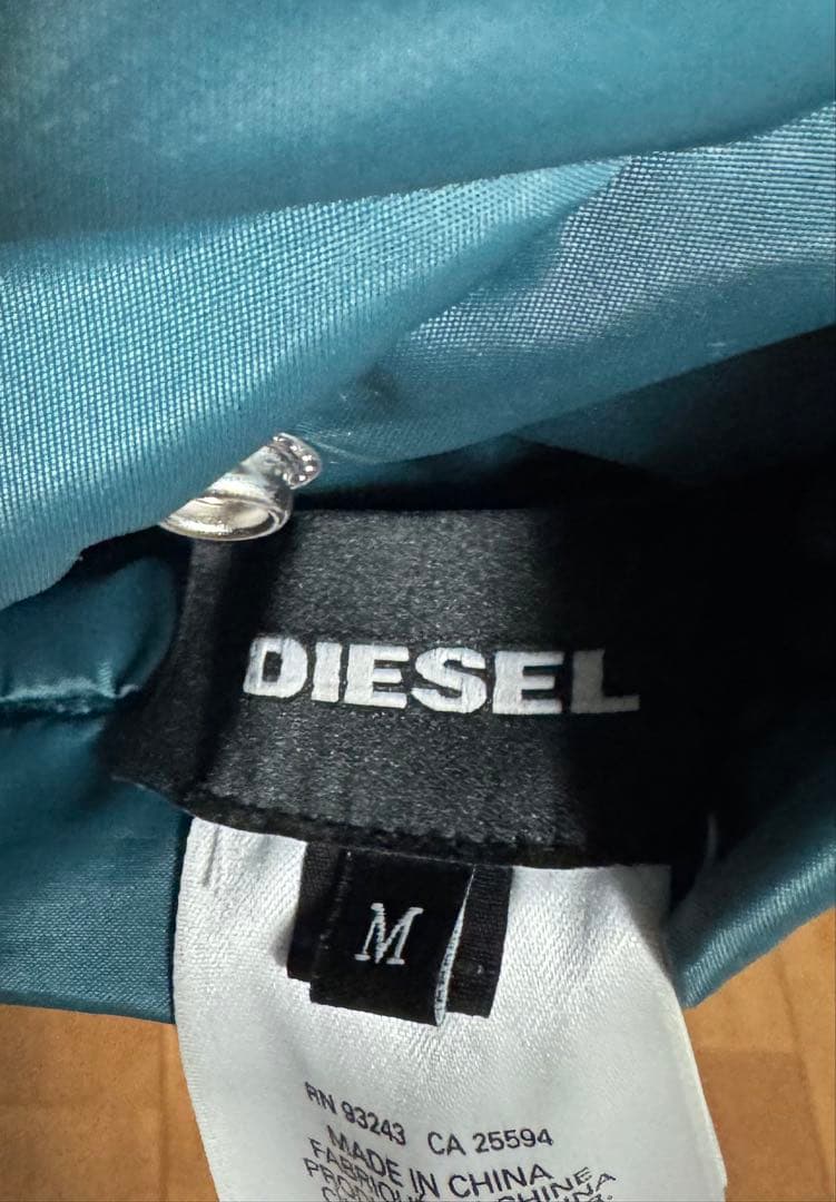DIESEL レディース Mサイズ リバーシブルボンディングジャケット 定価6万