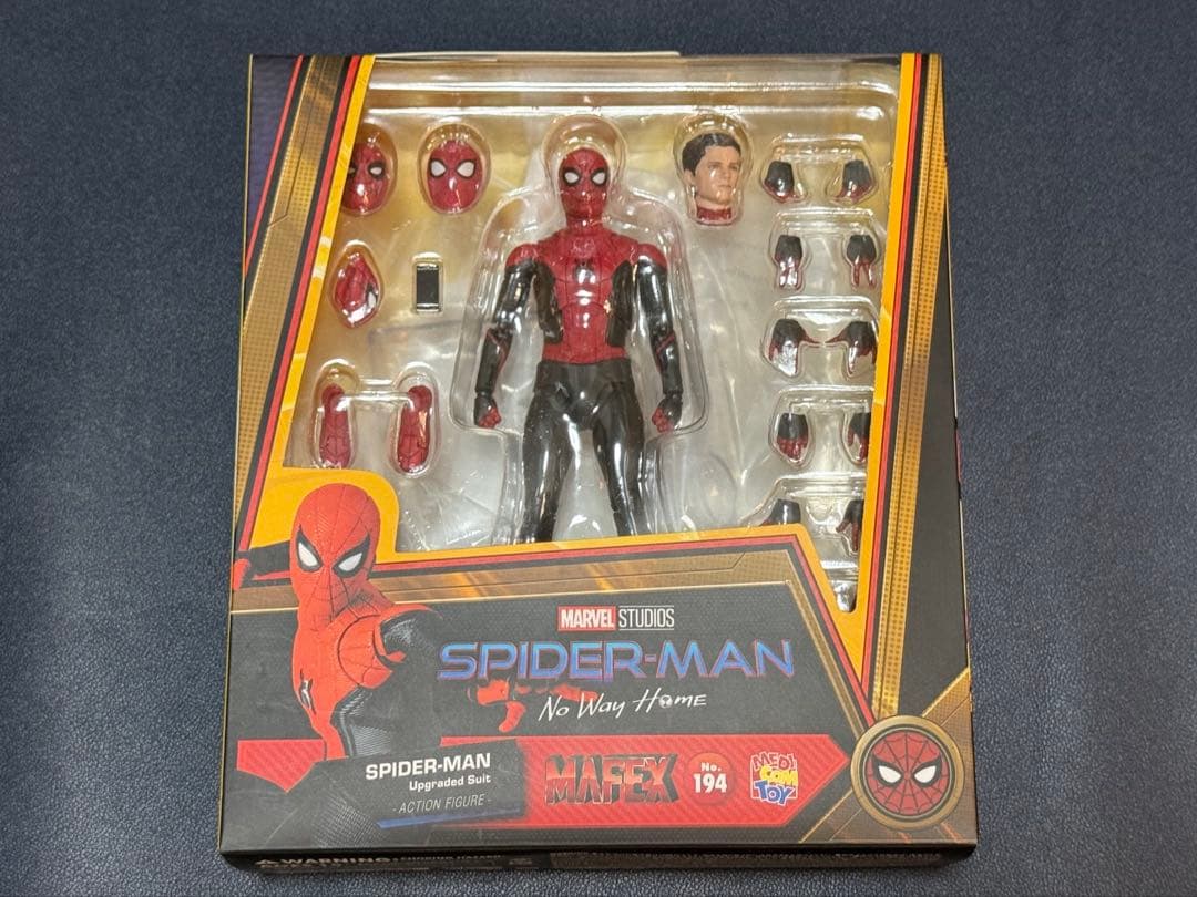 MAFEX スパイダーマン アップグレードスーツ(No Way ) Amazon.com: Medicom: MAFEX Spider-Man Upgraded Suit (No Way Home