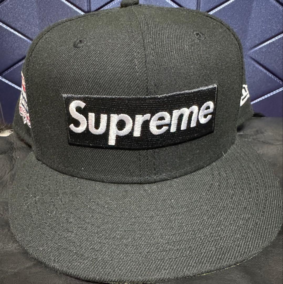 Supreme 59FIFTY グレーキャップ 7 5/8 Supreme◇キャップ/7 5/8/GRY/総柄/