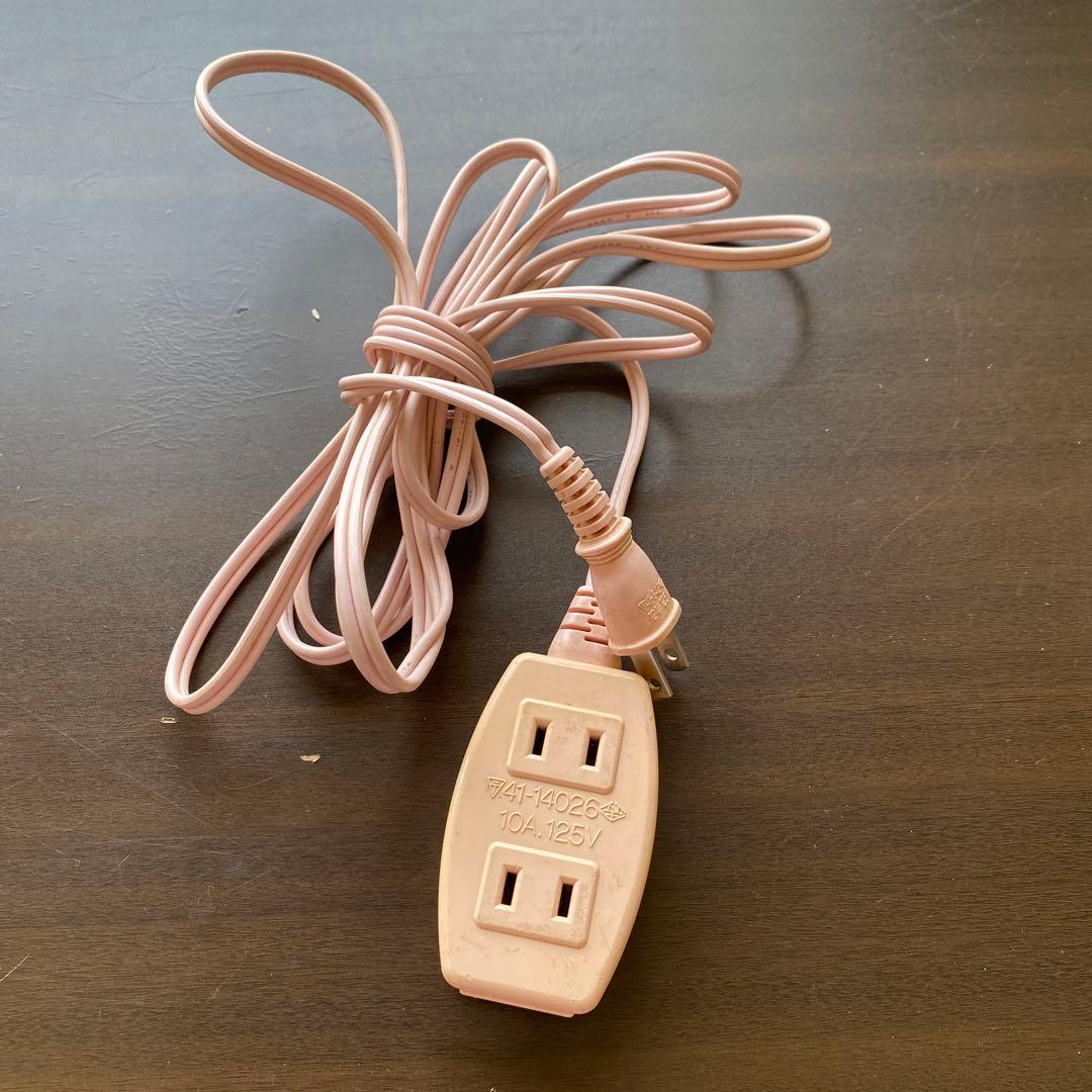 祖母83: 昭和レトロ 延長コード ピンク ナカノ - メルカリ