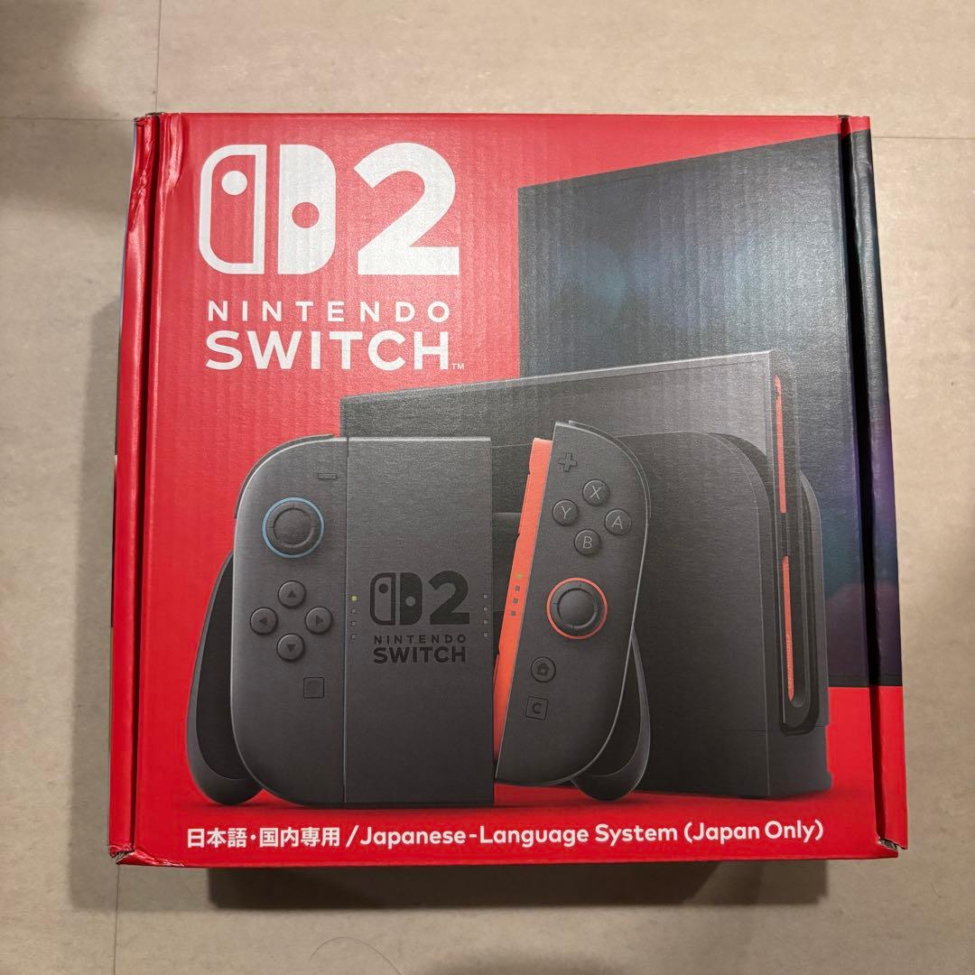 【新品/未使用】Nintendo Switch 本体 (日本語専用) Nintendo Switch 2 本体 （日本語・国内専用） | 任天堂 | BEE-S-KB6CA