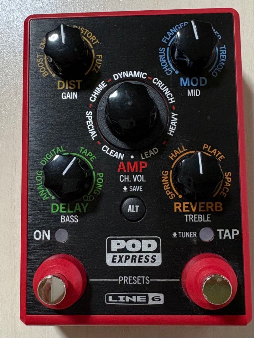 LINE 6 POD Express ギターエフェクター Amazon.com: Line 6 POD Express Guitar : Musical Instruments