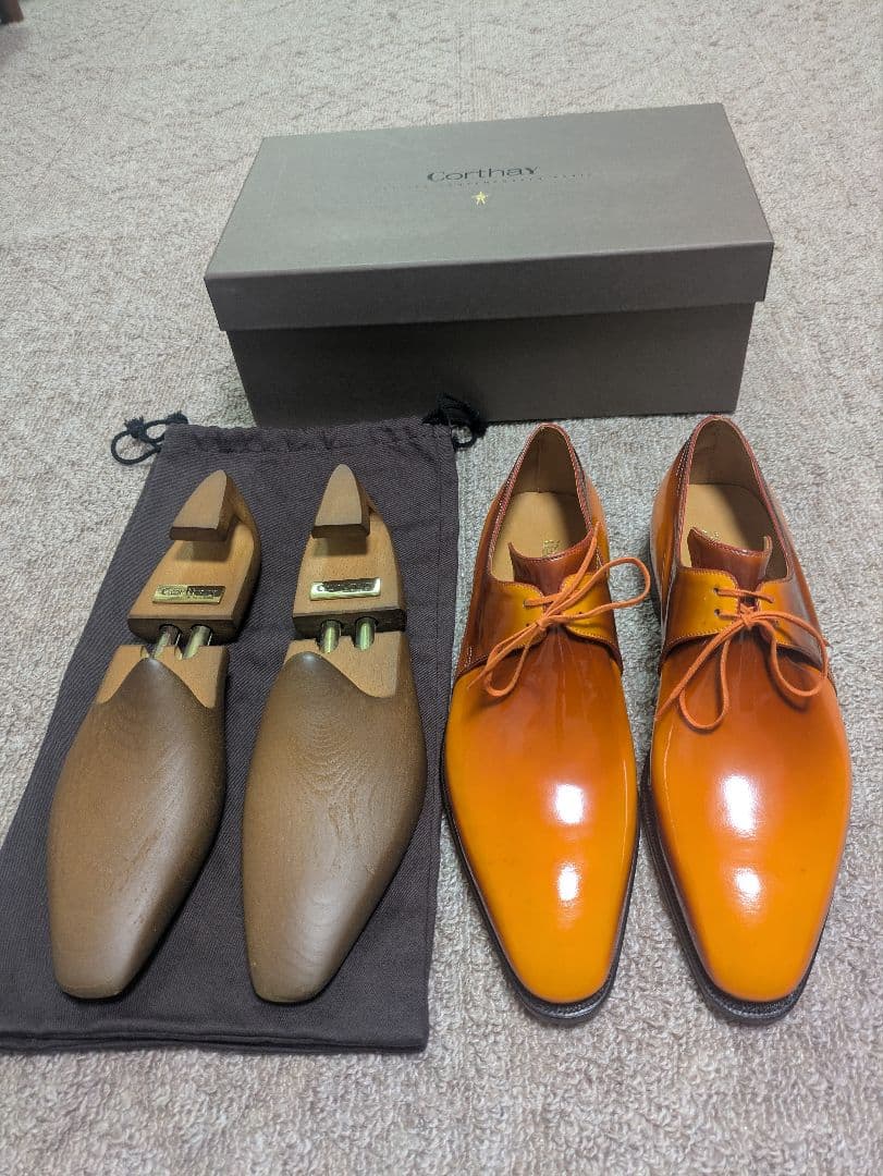 ラモス様専用！【Corthay】コルテ ドレスシューズ UK8 26.0cm相当