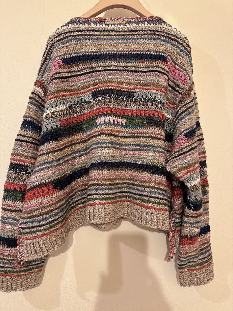 45R 2026春 ラグ編みリネンのボレロ - メルカリ