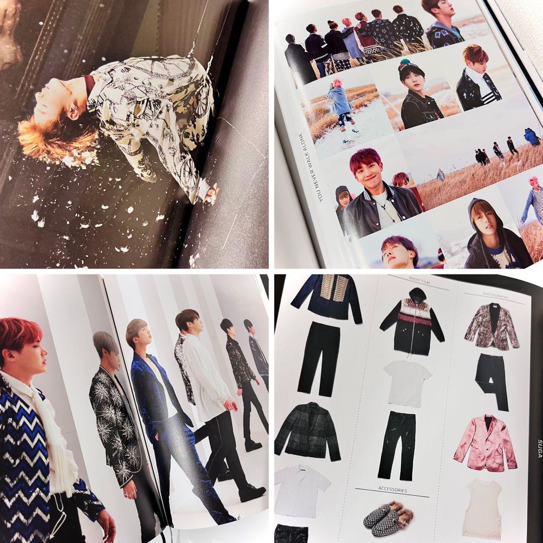 BTS WINGS concept book SUGA ユンギ プレフォト - メルカリ