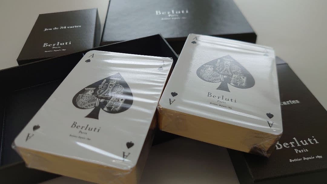 ベルルッティ トランプ 2セット 希少ファーストモデル 新品未使用