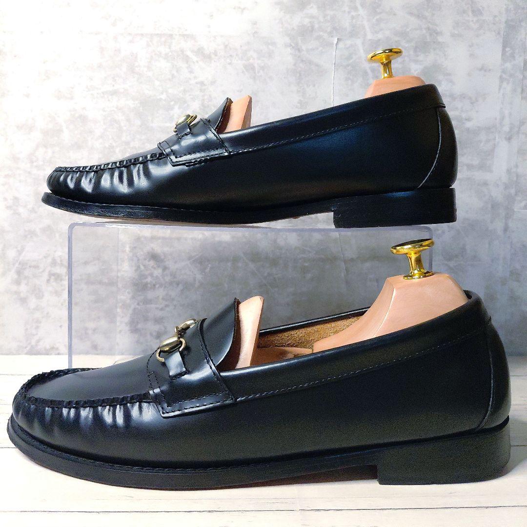 美品✨G.H.BASS ジーエイチバス WEEjUNS ビットローファー 黒