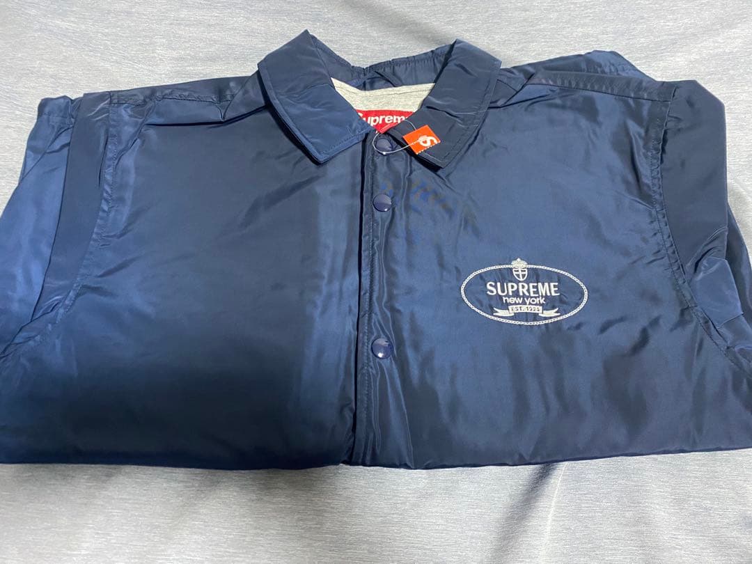 ジャケット・アウター Supreme Crest Coaches Jacket \"Navy\"