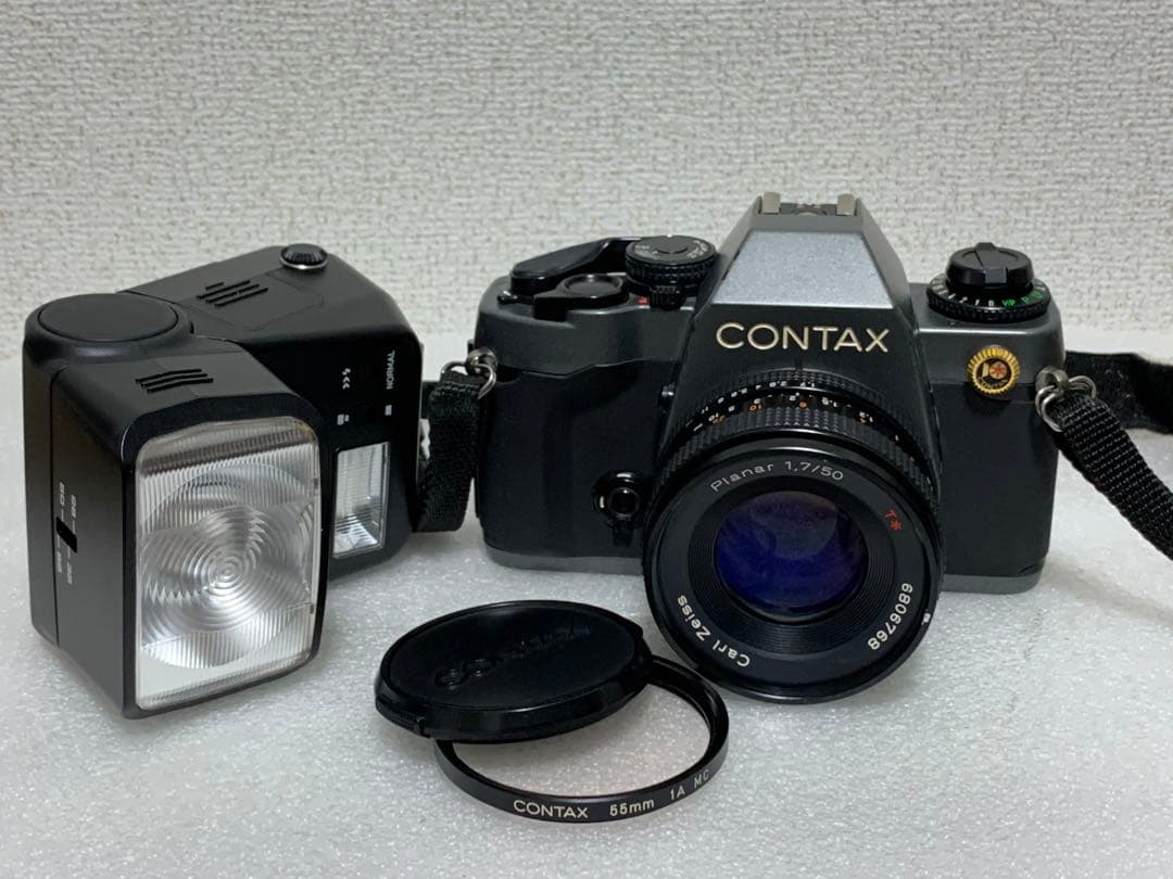 フィルムカメラ CONTAX 159mm Planar 1.7 50mm TLA280 Contax 159 Film Camera & 50mm f/1.7 Planar Lens - Buy Online at