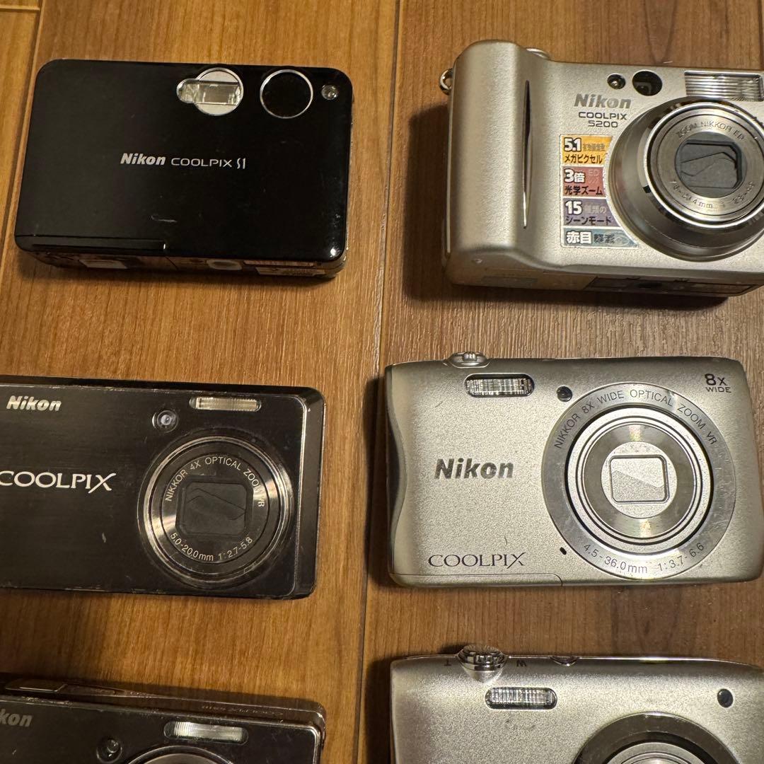 ジャンク12台セット NIKON COOLPIX デジタルカメラ - デジタルカメラ