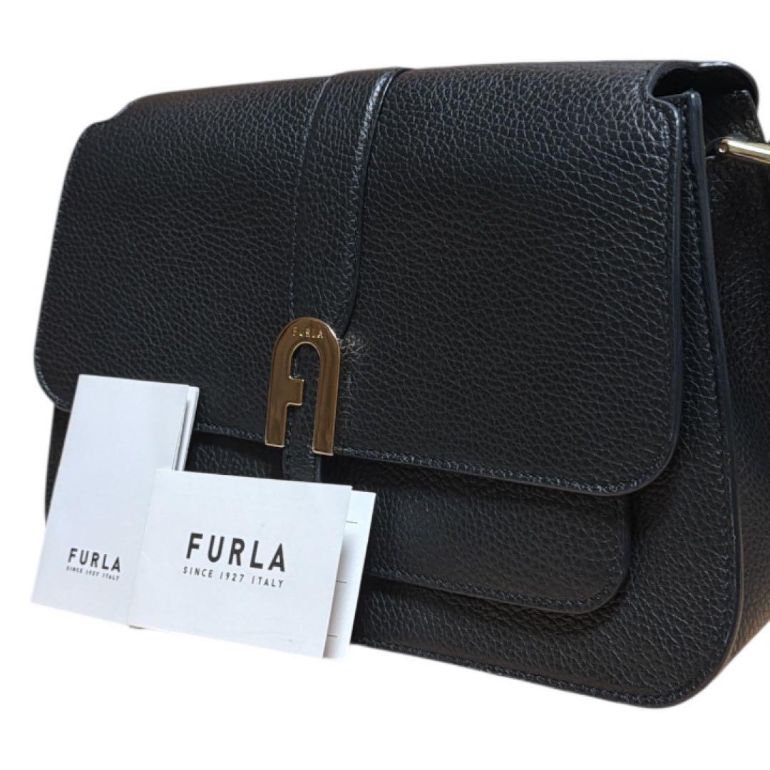 極美品 フルラ ソフィア グレイニー 2way ショルダーバッグ アーチロゴ