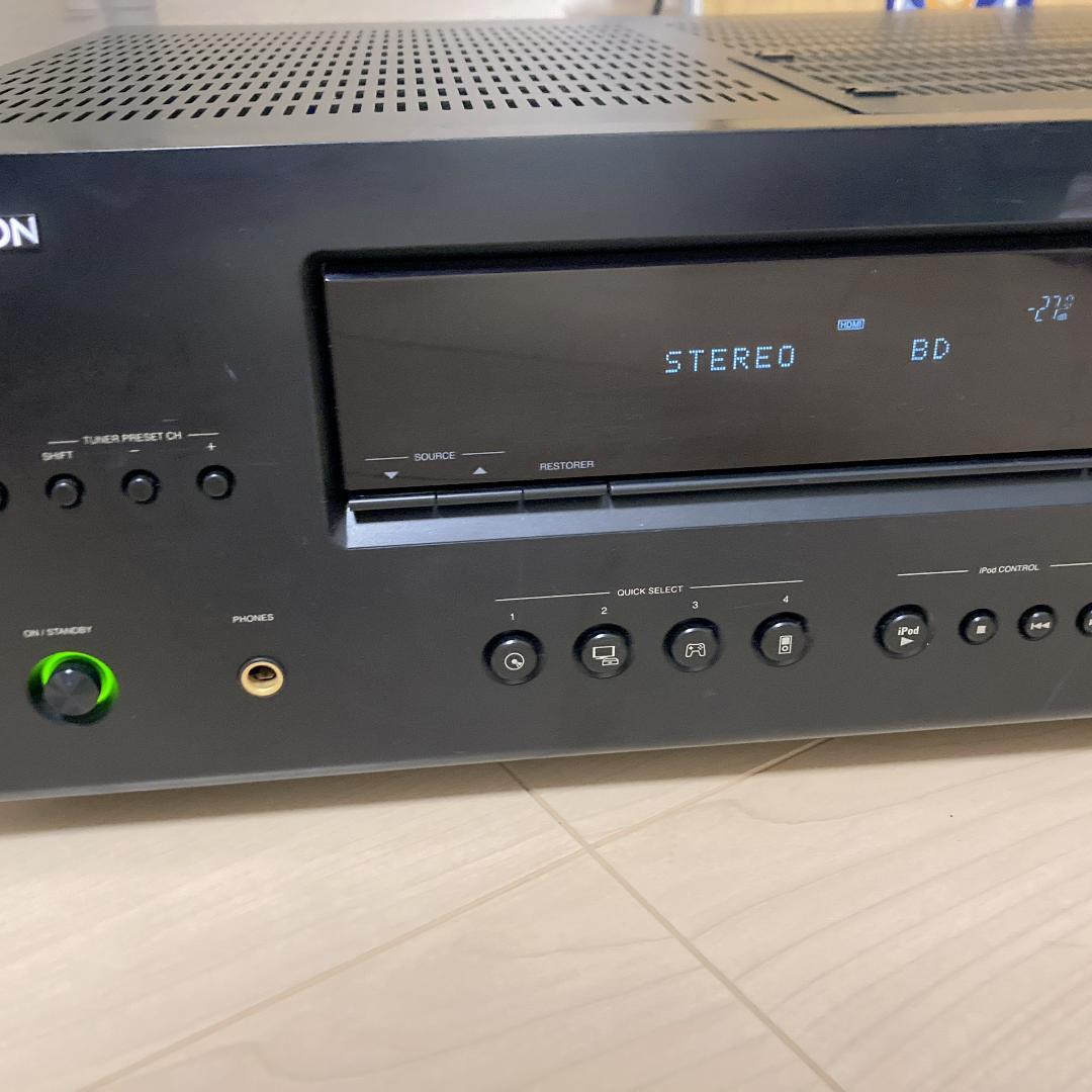 DENON 5.1ch AVアンプ AVR-1612 リモコン マイク付