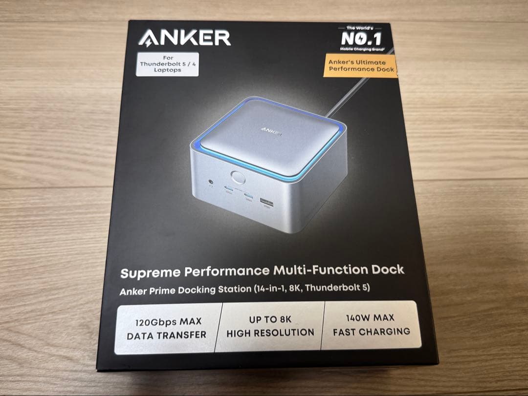Anker Prime ドッキングステーション 14口Thunderbolt 5 Anker Prime ドッキングステーション (14-in-1, 8K, Thunderbolt 5