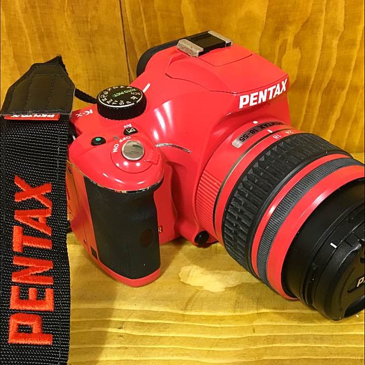 一眼レフ ✨ PENTAX K-x （RED）赤 ✨ペンタックス レンズキット