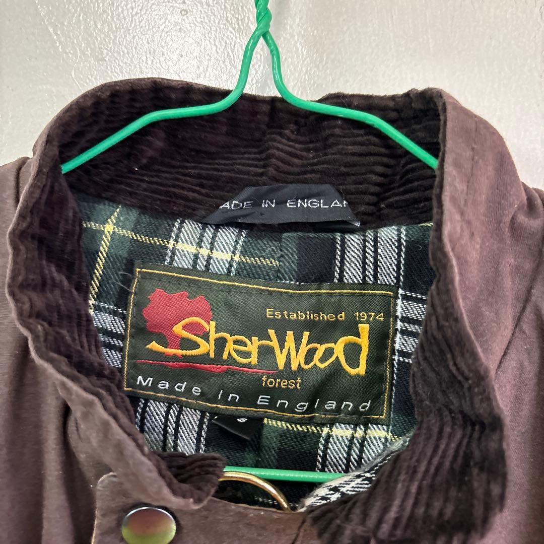 SherWoodforestオイルドベスト イギリス製 - メルカリ