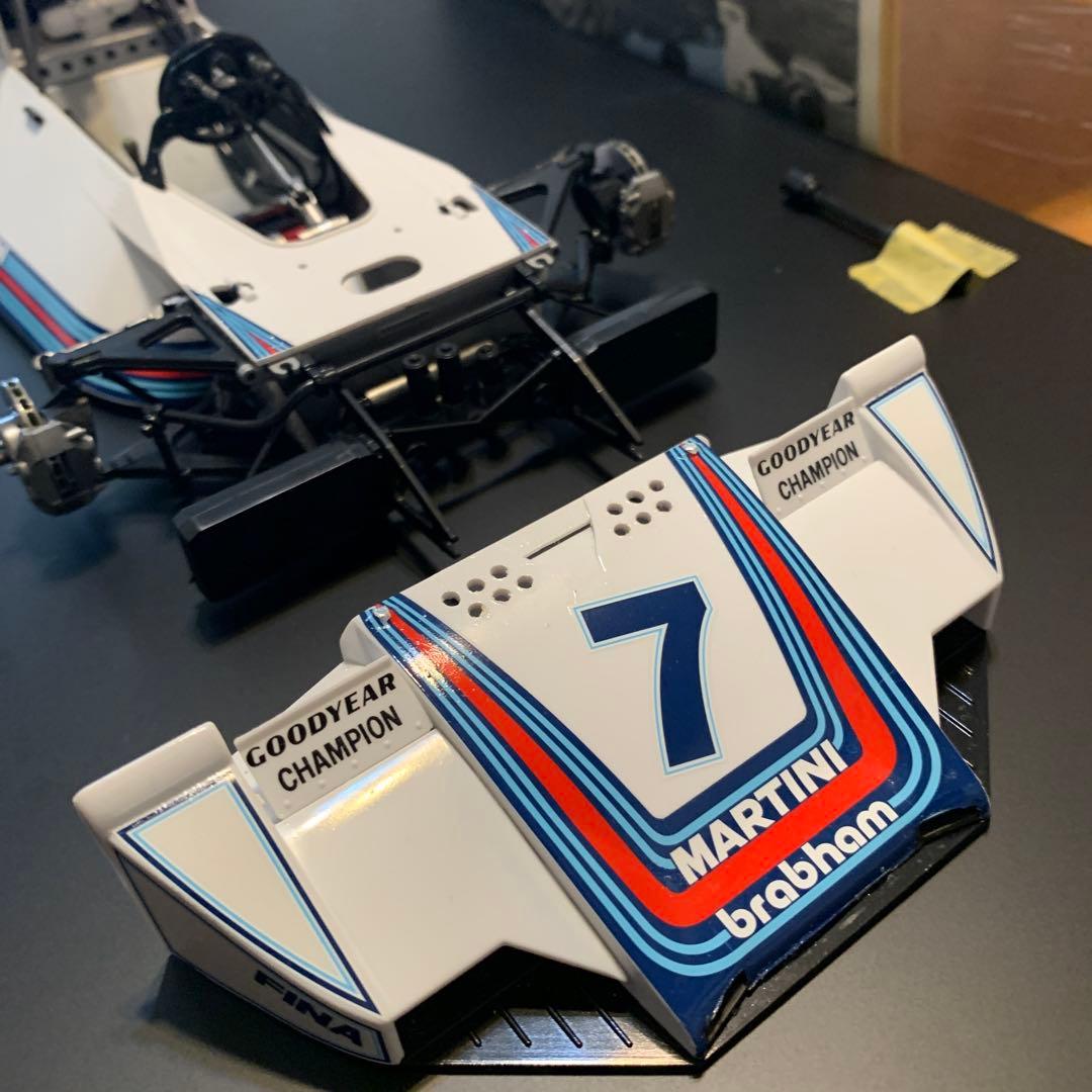 タミヤ ブラバム マルティニBT44B 完成品 タミヤディスプレイケース付
