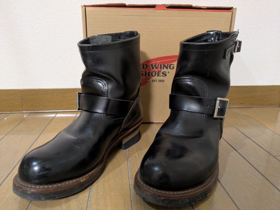 Red Wing廃盤 2976 エンジニアブーツブラック8 1/2D - メルカリ