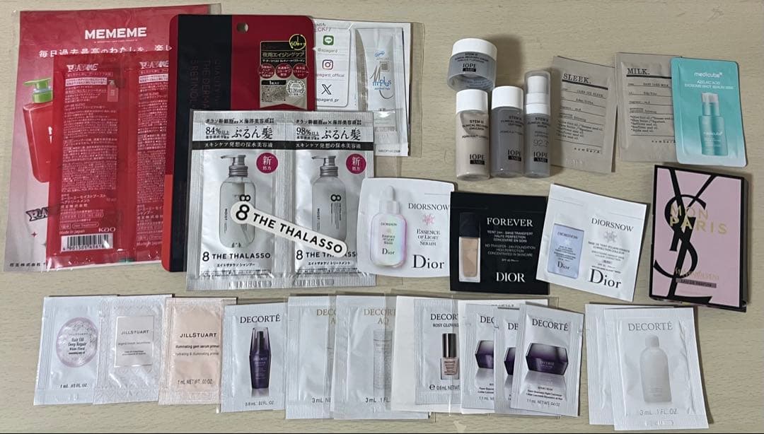 スキンケアトライアルセット多数サンプル - メルカリ