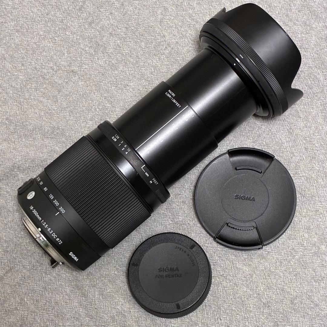 ⭐️美品⭐️SIGMA 18-300mm F3.5-6.3 DC PENTAX用