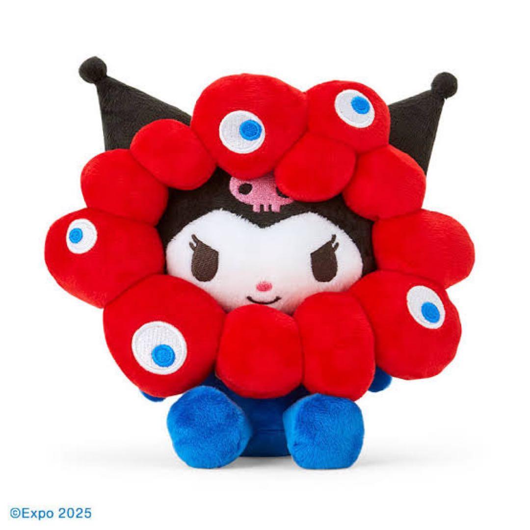 大阪関西万博 ミャクミャクなりきりぬいぐるみ クロミMサイズ 新品タグ